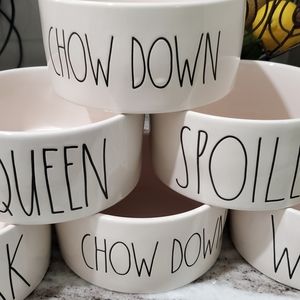 Rae Dunn Pet Bowl - You pick your preference